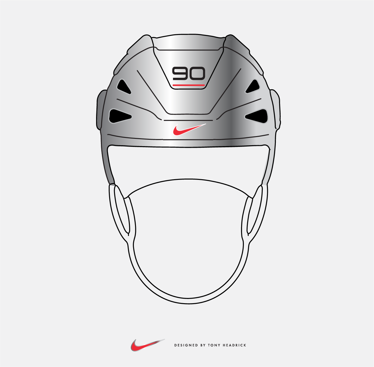 Just Do Hockey - Nike Hockey Helmet Concept