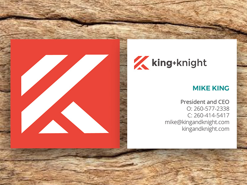 King+Knight Business Cards - Tony Headrick