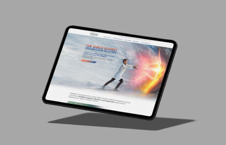 RUBRACA Website Mockup on iPad