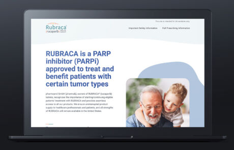 RUBRACA Landing Page